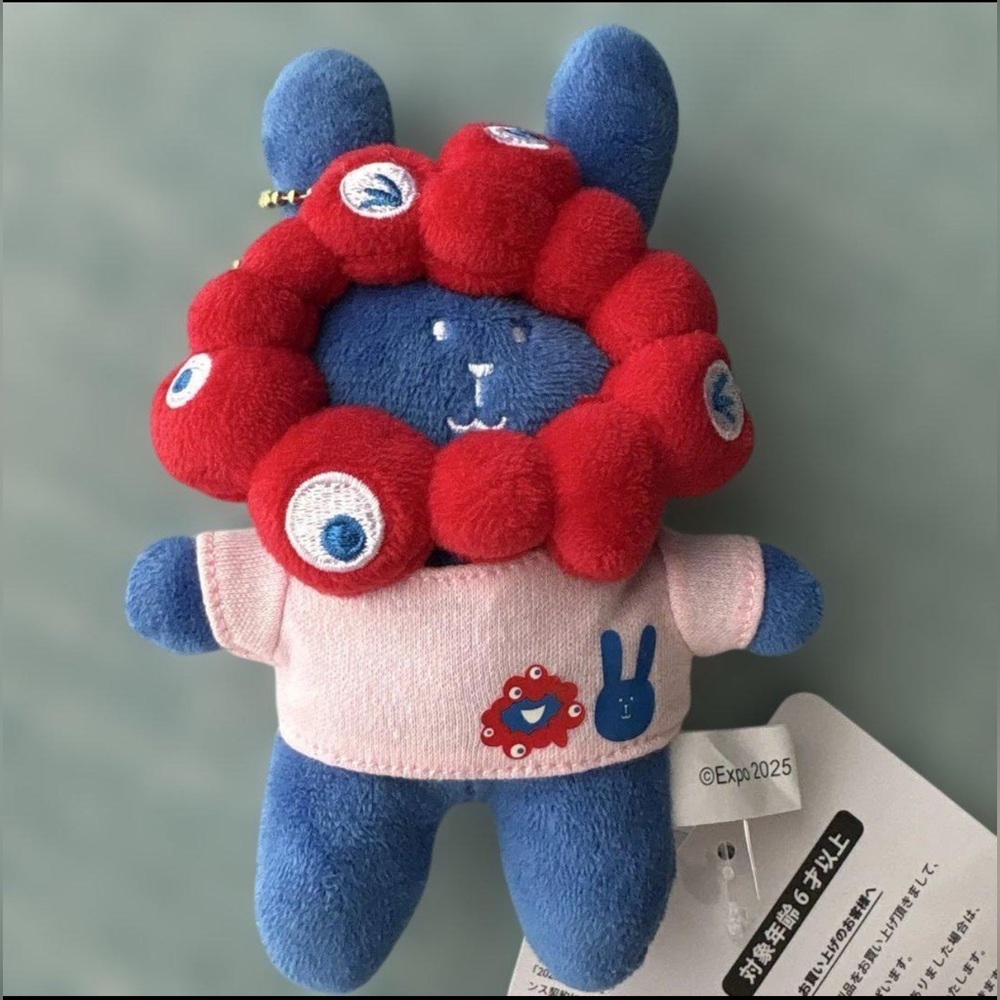 CRAFTHOLIC x Myakumyaku Mascot Charm T-shirt Kansai Osaka Expo 2025  Charm